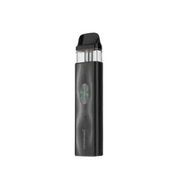 Vaporesso XROS 4 Mini Pod Kit in black with a sleek design and compact form.