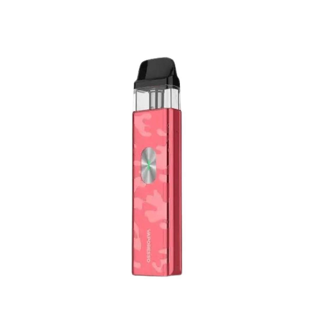 Vaporesso XROS 4 Mini Pod Kit in camo red design.