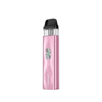 Vaporesso XROS 4 Mini Pod Kit in Champagne Ice Pink, sleek and compact design.