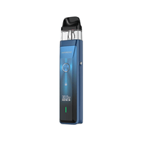 Vaporesso XROS Pro Pod Kit in blue, with a digital display, shown on a white background.