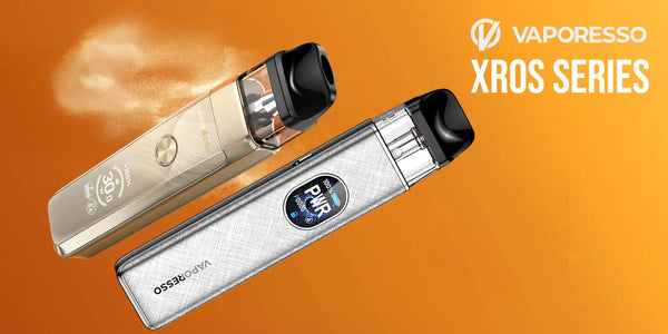 Vaporesso XROS series collection - pod kits including XROS 4, XROS 5 and XROS Pro 2