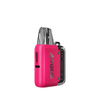 Pink VOOPOO Argus P1 pod kit against a white background.