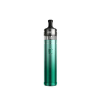 Voopoo Doric 60 Pro Pod Vape Kit in iris green, sleek cylindrical design.