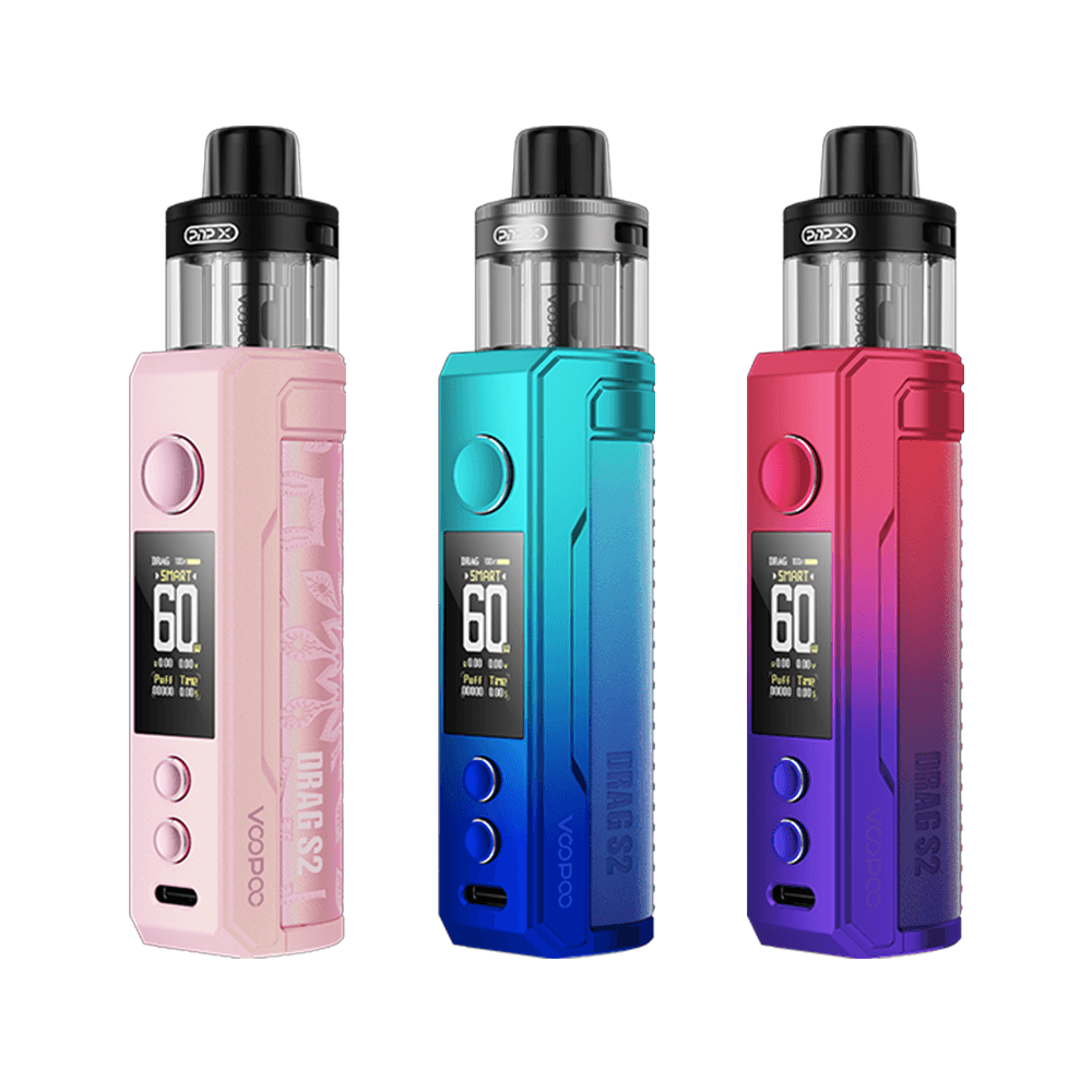 VooPoo Drag S2 Pod Kit 2500mAh Built-in Battery VooPoo Drag S2 Pod Kit 2500mAh Built-in Battery