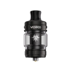 Voopoo Uforce X Nano Tank in three finishes, black, gunmetal, and stainless steel