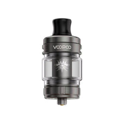 Voopoo Uforce X Nano Tank in three finishes, black, gunmetal, and stainless steel