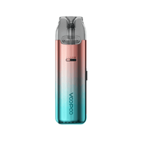 VooPoo Vmate Pro Pod Kit in a gradient of pink and teal, displayed on a white background.