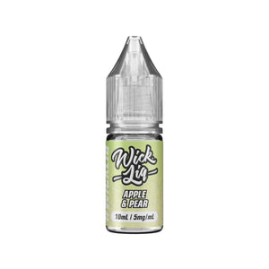 Wick Liq 10ml Nic Salt E-liquid in Apple and Pear Flavour