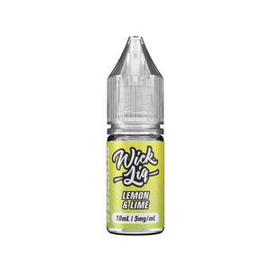 Wick Liq 10ml Nic Salt E-liquid in Lemon and Lime Flavour