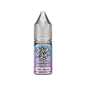 Wick Liq 10ml Nic Salt E-liquid in Sour Blue Raspberry Flavour