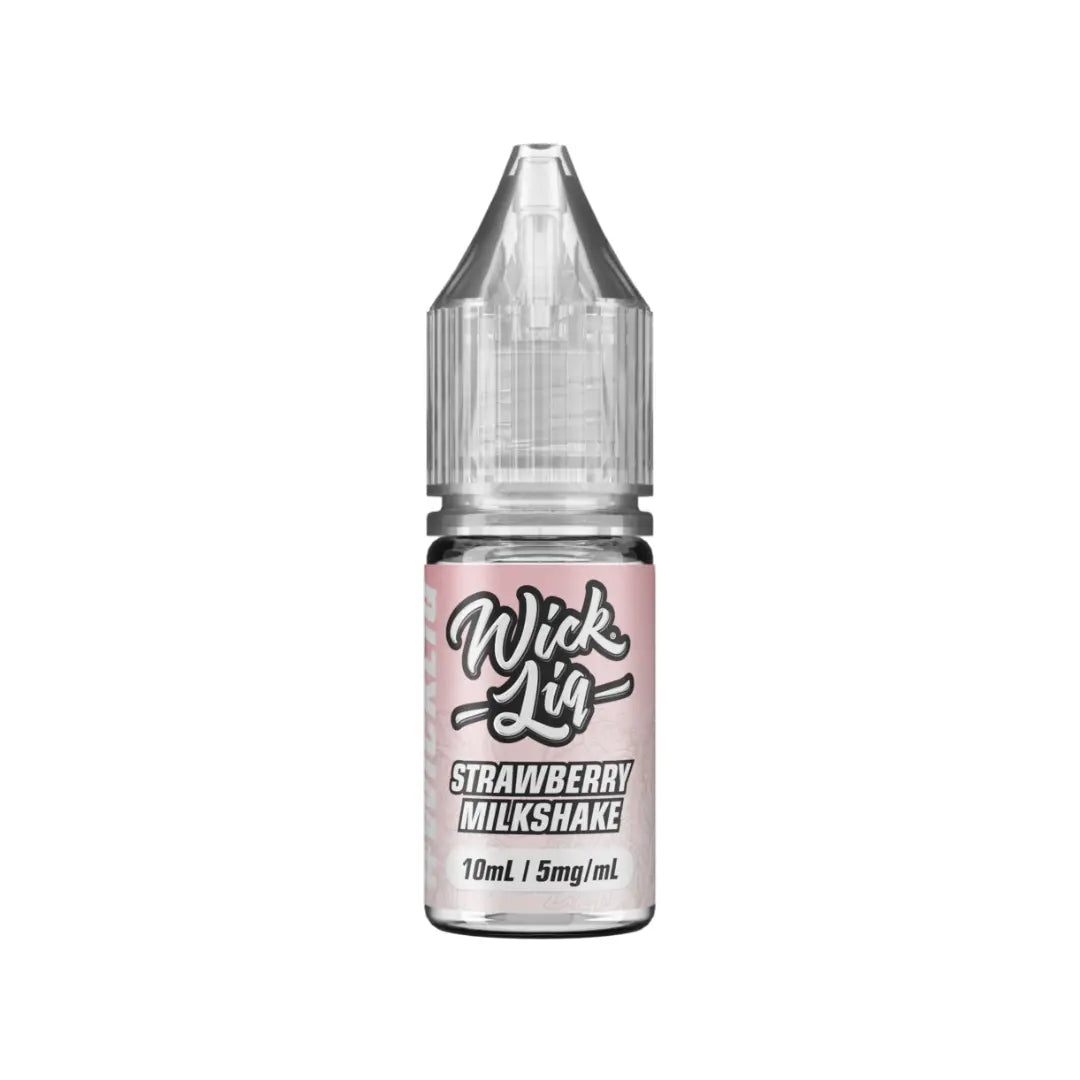 Wick Liq Strawberry Milkshake 10ml Nic Salt E-liquid