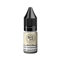 Black Rose Elixirs Black Bess 10ml vape juice bottle with a black cap, UK.