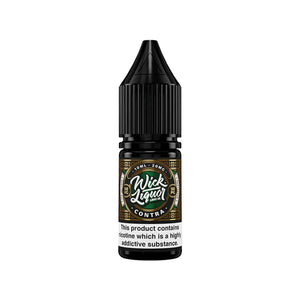 Wick Liquor Contra Shattered Flavour 10ml Nic Salt E-liquid perfect for Refillable Vape Kits
