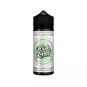 Wick Liquor serendipity 100ml shortfill vape juice golden sunset flavour 0mg great for DTL Vaping with sub-ohm vape tanks or sub-ohm vape kits