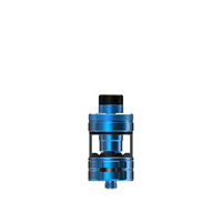 Blue Wirice Launcher Sub Ohm vape tank on a white background.