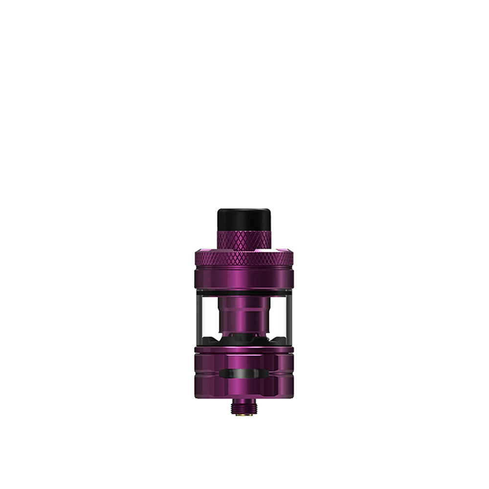 Purple Wirice Launcher Sub-Ohm Tank for vaping, displayed on a white background.