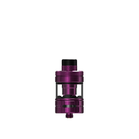 Purple Wirice Launcher Sub-Ohm Tank for vaping, displayed on a white background.