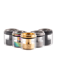 Yachtvape Eclipse RTA extension kits in various colours on display.