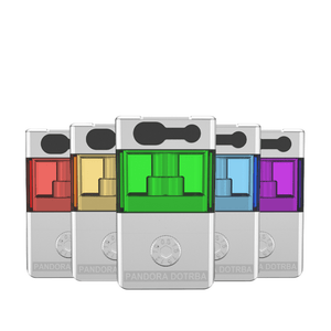 YachtVape Pandora DOTRBA Replacement Tubes for the YachtVape Pandora DOTRBA in clear, ultem, black, blue, red, purple, and green.