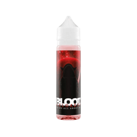 Bottle of Blood Axe Yoda 50ml shortfill e-liquid with a dark, red design.