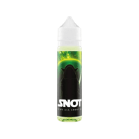 A 50ml bottle of Snot e-liquid with a Yoda-inspired design, available at eCig One vape shop.