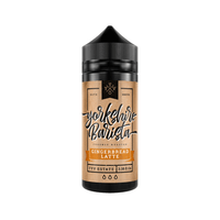 Yorkshire Barista Gingerbread Latte vape juice bottle, 100ml shortfill.