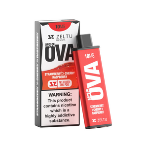 Zeltu X3 prefilled pod Move Ova Strawberry Cherry Raspberry 10mg