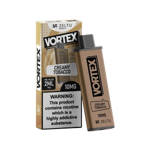 Zeltu X3 prefilled pod Vortex Creamy Tobacco 10mg