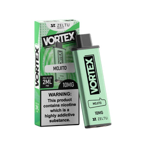 Zeltu X3 prefilled pod Vortex Mojito 10mg
