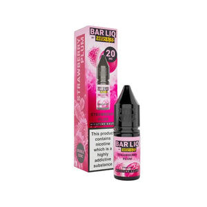 Zeus Juice Bar Liq Strawberry Plum 10ml Nic Salt - Perfect for Refillable Vape Kits