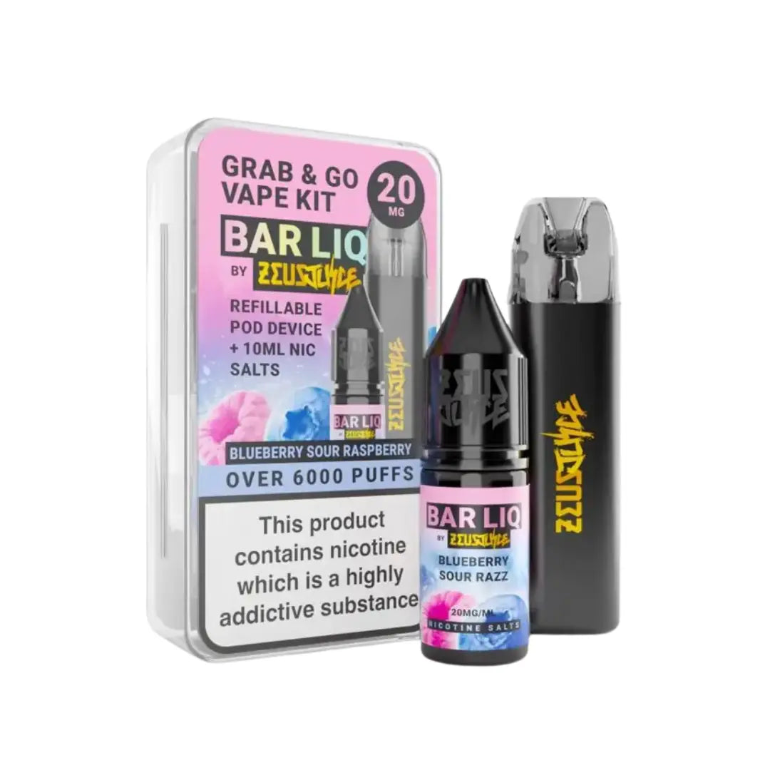 Zeus Juice Bar Liq Grab & Go Pod Kit
