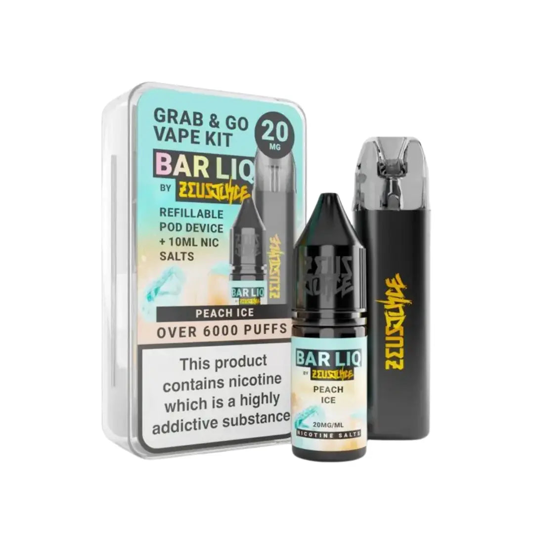 Zeus Juice Bar Liq Grab & Go Pod Kit | 12.99 Ecigone UK Zeus Juice Bar Liq Grab & Go Pod Kit | 12.99 Ecigone UK