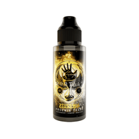 Zeus Juice Phoenix Tears 100ml bottle with a black cap, featuring mint and lemon artwork.