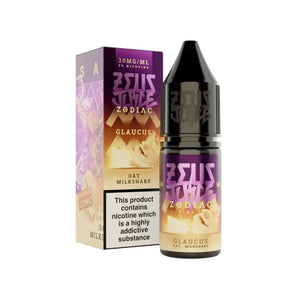 Zeus Juice Zodiac Glacis 10ml Nic Salt E-liquid - Oat Milkshake Flavour - Perfect for Refillable Vape Kits