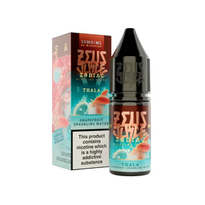 Zeus Juice Zodiac Thala 10ml Nic Salt E-liquid - Grapefruit Sparkling Water Flavour - Perfect for Refillable Vape Kits