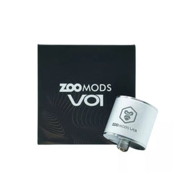 Two VO1 portable volt & ohm meter with 'Zoo Mods' branding on a black box background.